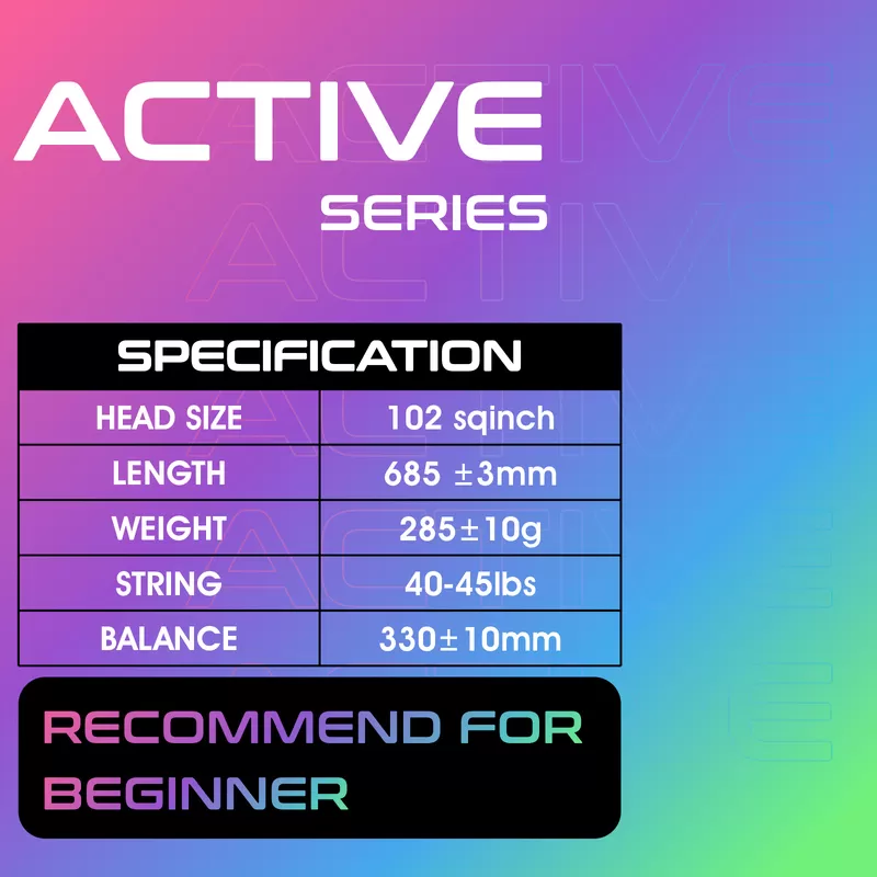 tennis racket active 265 pue