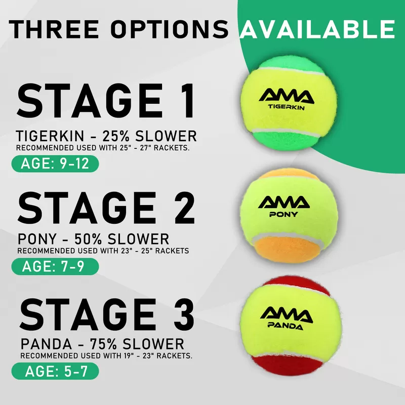 tiger tennis ball types